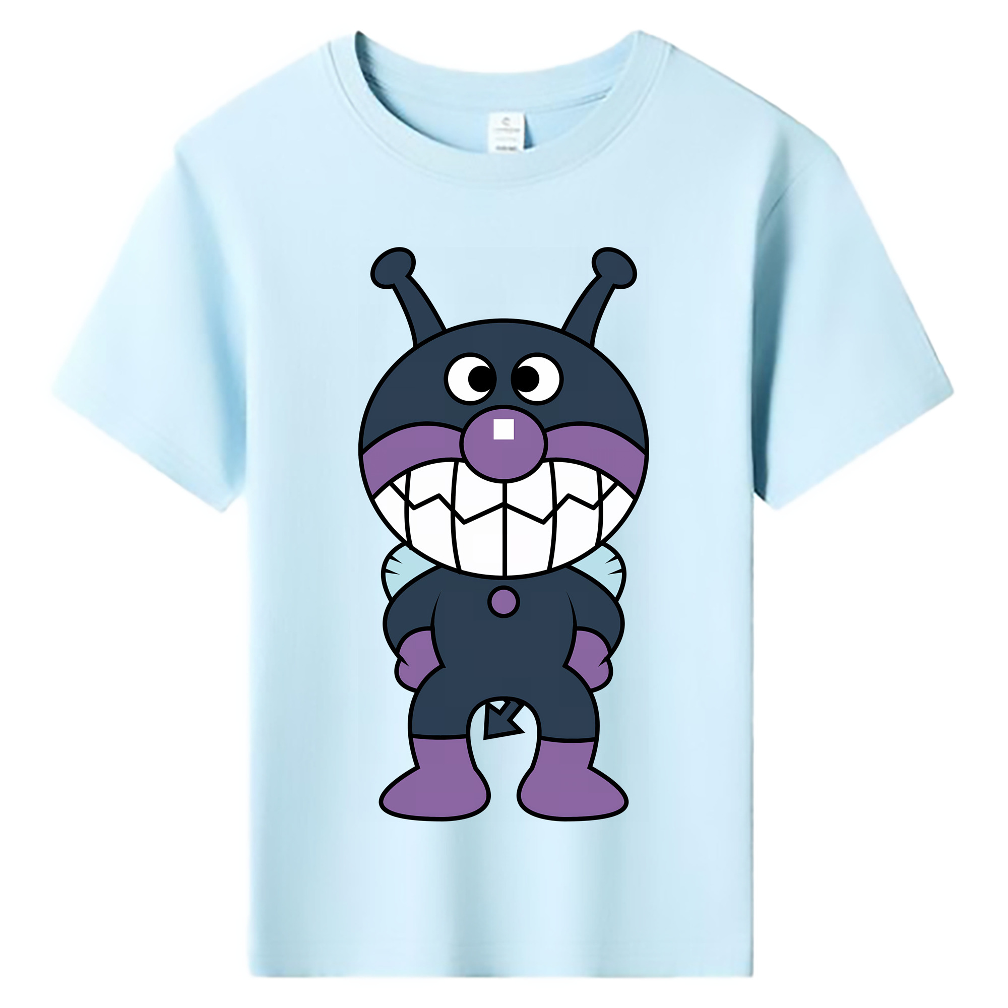 （画像用） アンパンマン Anpanman 綿100％キッズTシャツ（フロントプリント）
